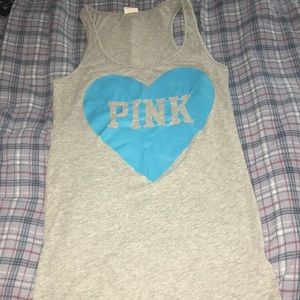 Pink Victoria Secret tank top size M